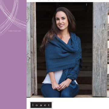 Louet Plein Air Scarf Knitting Pattern