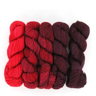Wonderland Yarns Cheshire Cat 5-Skein Pack Yarn - Superwash Merino 4 Ply