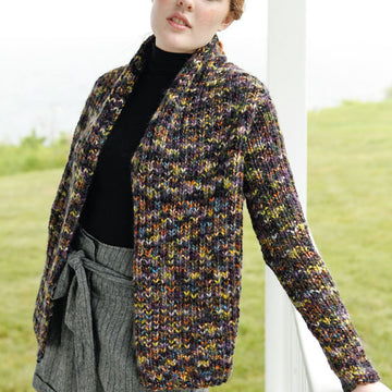 Loquat Jacket in Berroco Borealis PDF (Free)