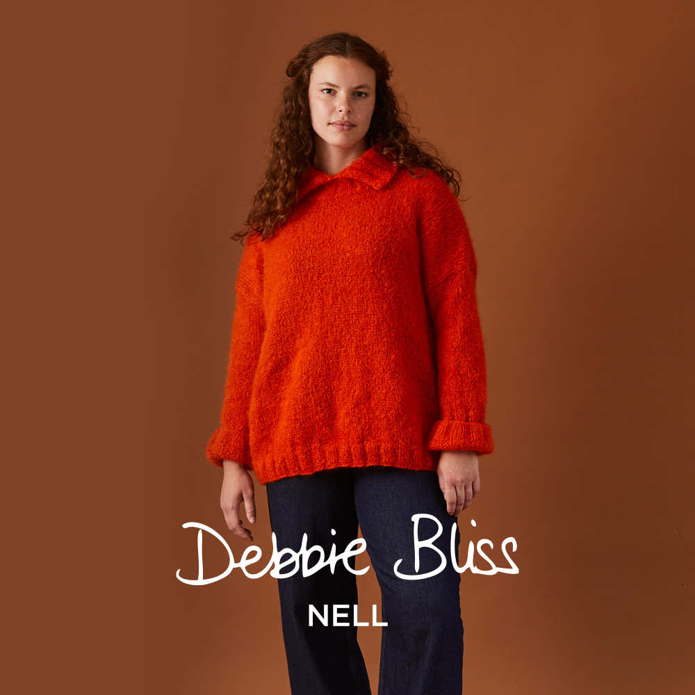 Debbie Bliss Helen Simple Everyday Sweater Knitting Pattern