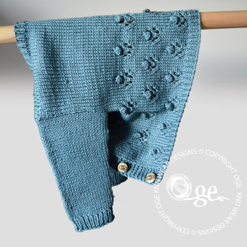 Freckles Bottom Up Cardigan - P289