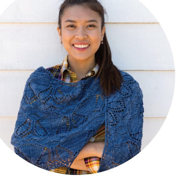 Twist Collective Aam Panna Wrap Knitting Pattern