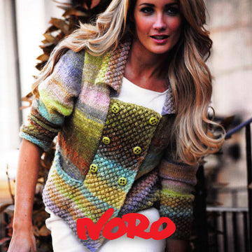 Noro Double Breasted Jacket Knitting Pattern