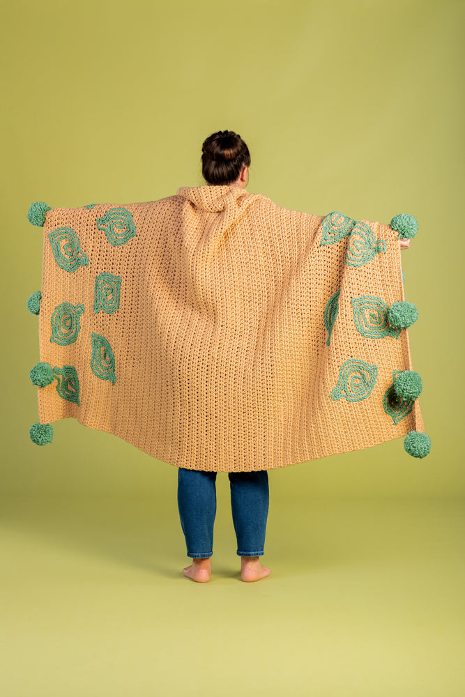 Paintbox Yarns Fallen Leaves Afghan Crochet Pattern