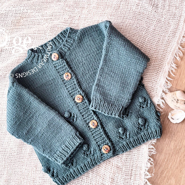 Freckles Bottom Up Cardigan - P289