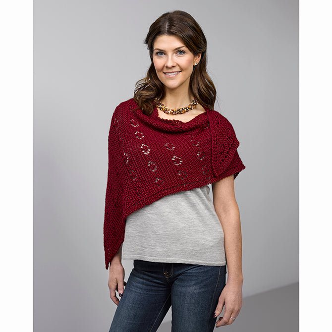 Valley Yarns Zoya Shawl Knitting Pattern