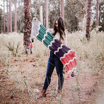 Wander Easy Crochet Shawl