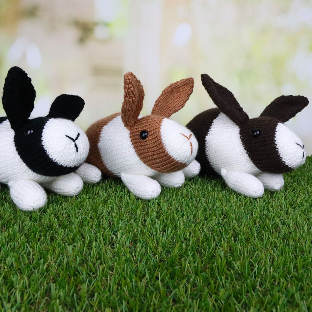 Deramores Dutch Bunnies Toy Knitting Pattern