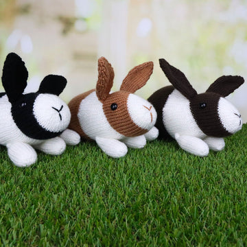 Deramores Dutch Bunnies Toy Knitting Pattern