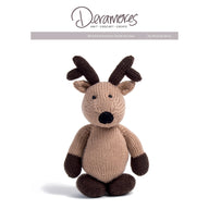 Deramores Woodland Creatures Derek the Deer Knitting Pattern
