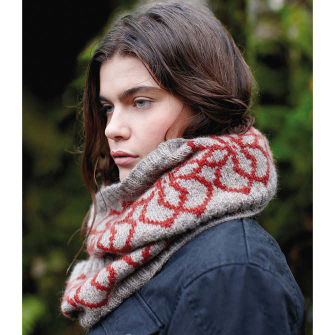 Rowan Lingmoor Cowl Knitting Pattern