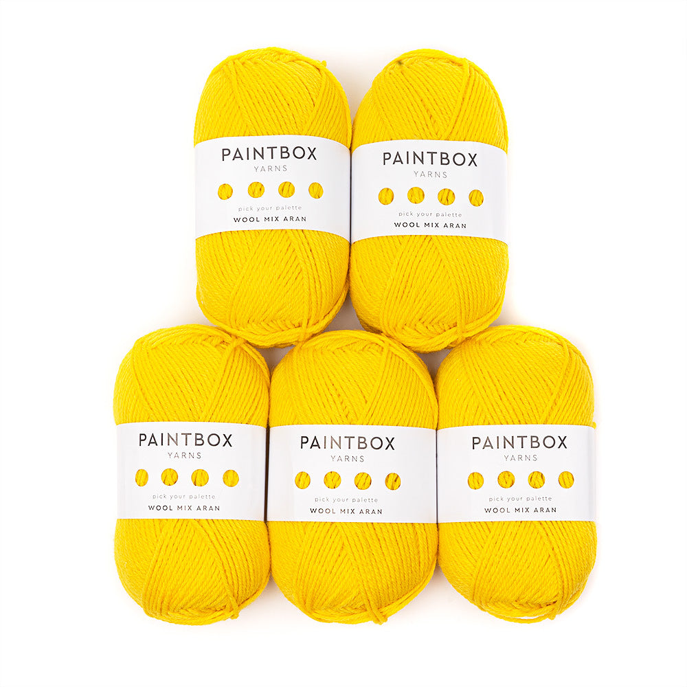 Paintbox Yarns Wool Mix Aran 5 Ball Value Pack Yarn - Wool Aran
