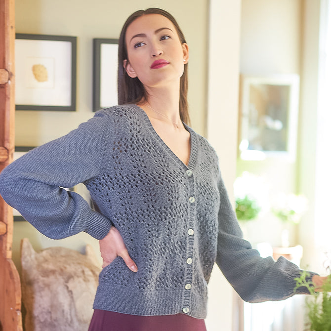 Berroco Emmi Cardigan Knitting Pattern