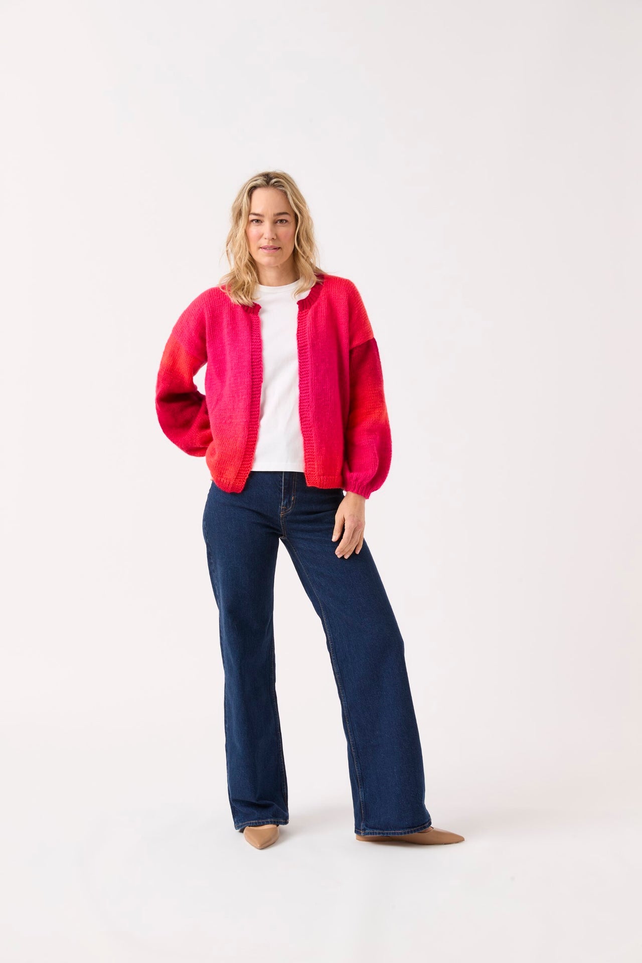 Sirdar Event Edge-to-Edge Cardigan in Jewelspun Ombre PDF