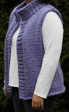 Super Bulky Plus Size Winter Vest