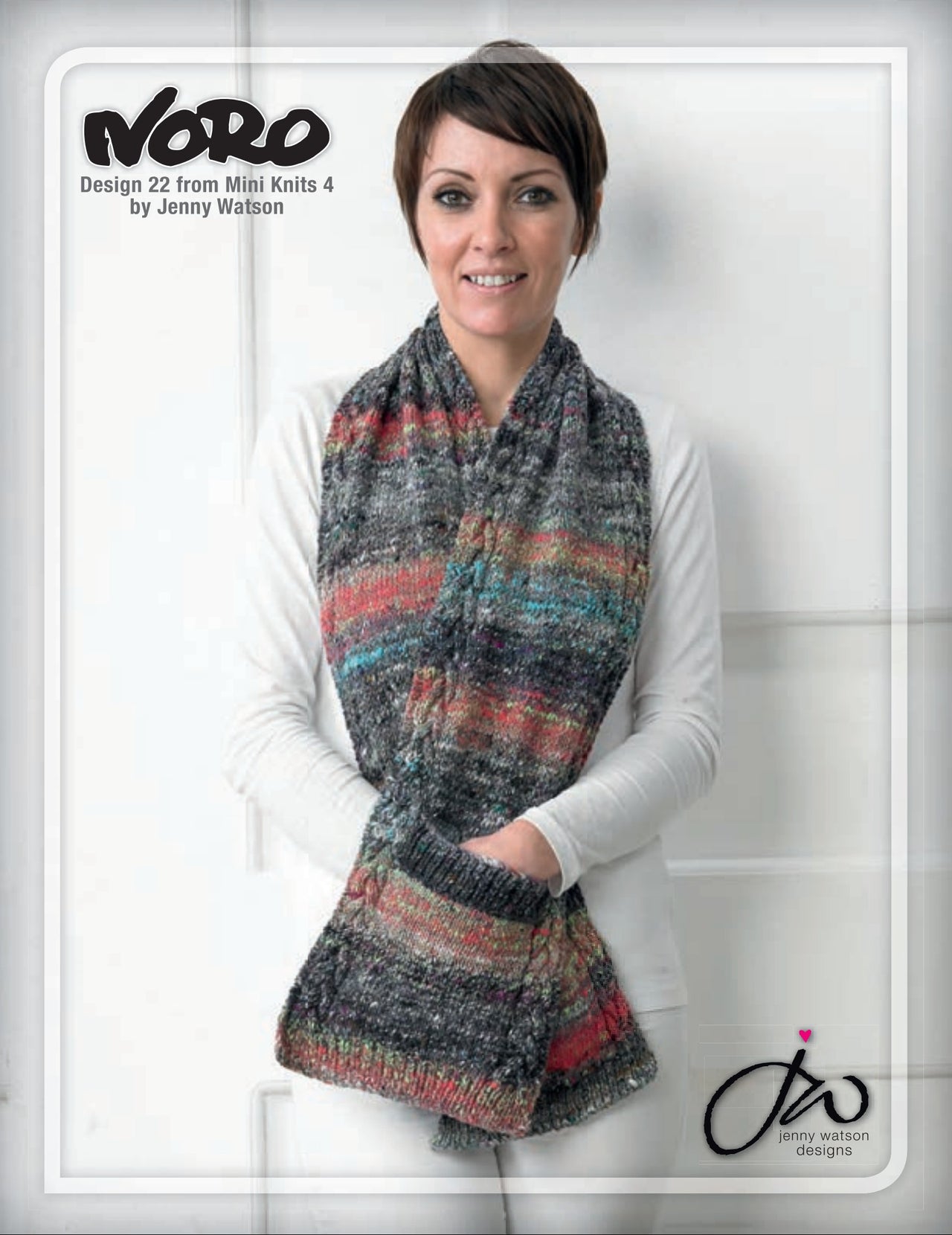 Noro Scarf With Pockets Knitting Pattern