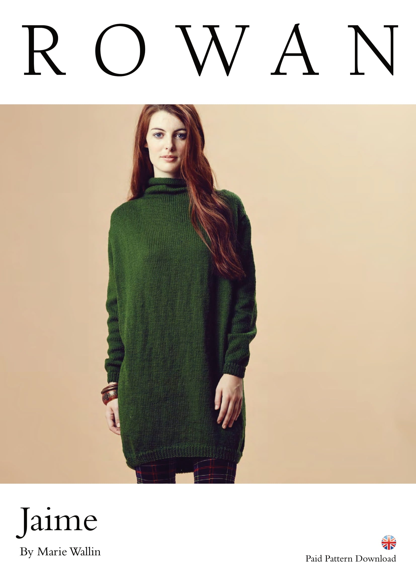 Rowan Jamie Jumper Knitting Pattern