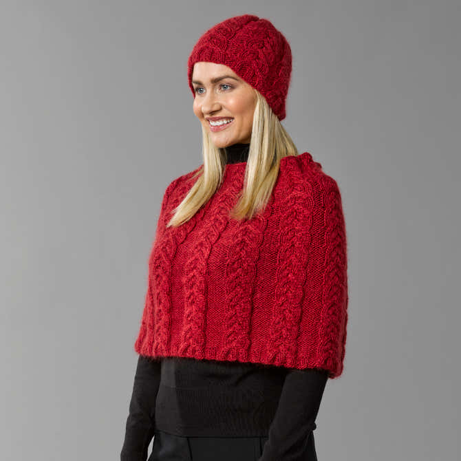 Sesia Mia Capelet & Hat Knitting Pattern