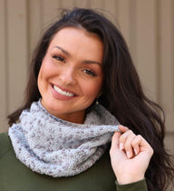 Dotted Swiss Cowl Knitting Pattern