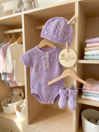 'Cherub' 3 piece romper set