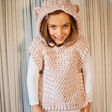 Hooded Poncho - Pullover