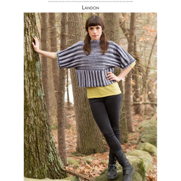 Classic Elite Yarns Landon Jumper Knitting Pattern