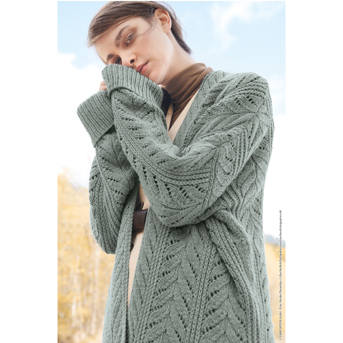 Lana Grossa 15 Jacket Cardigan Knitting Pattern