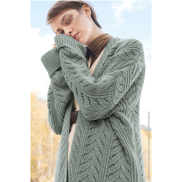 Lana Grossa 15 Jacket Cardigan Knitting Pattern