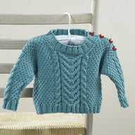 Valley Yarns Martius Baby Pullover Knitting Pattern
