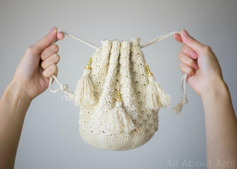 Regency Snake Pattern Reticule Crochet Regency Reticule