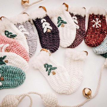 Crochet Stocking + Gift Card Holder