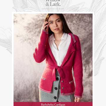 Willow & Lark Bathsheba Cardigan Knitting Pattern