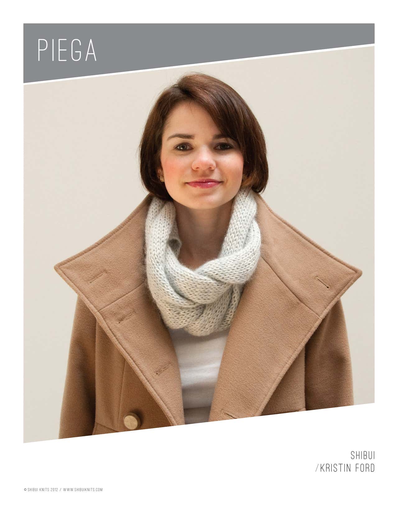 Shibui Knits Piega Cowl Knitting Pattern