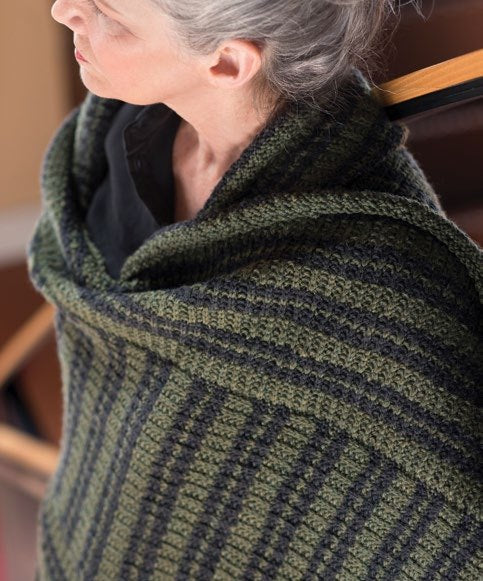 Berroco Chrysocolla Shawl Wrap Knitting Pattern