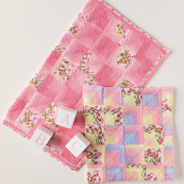 Hayfield 5355 Blankets Knitting Pattern
