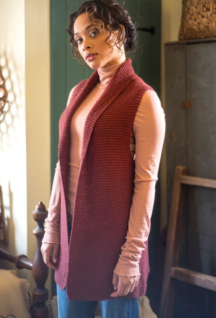 Eya Waistcoat Knitting Pattern