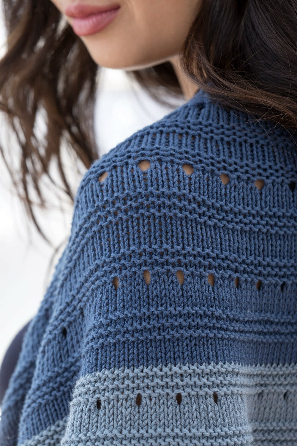 Beach Haven Shawl Wrap Knitting Pattern