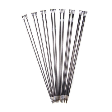 KnitPro Karbonz Single Point Needles 10"