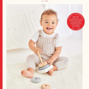 Sirdar Baby Pocket Dungarees in Snuggly Cashmere Merino (Free)