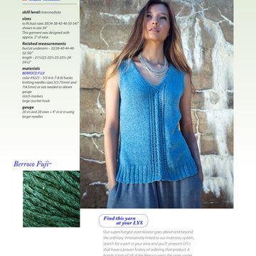 Berroco El Verger Jumper Knitting Pattern