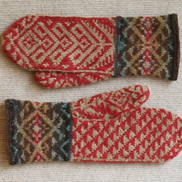 Kilim mittens