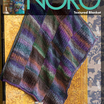 Noro Textured Blanket Knitting Pattern