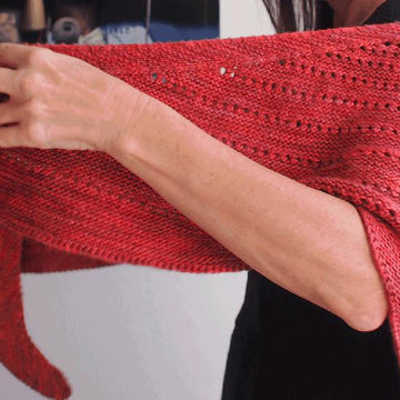 Popp:y shawl