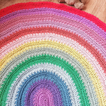 Razzle Dazzle Rainbow Blanket