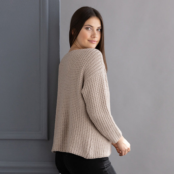 String Angela Pullover Jumper Knitting Pattern