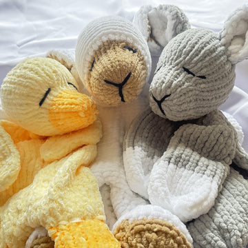 Love A Duck, Lamb, Bunny Comforters