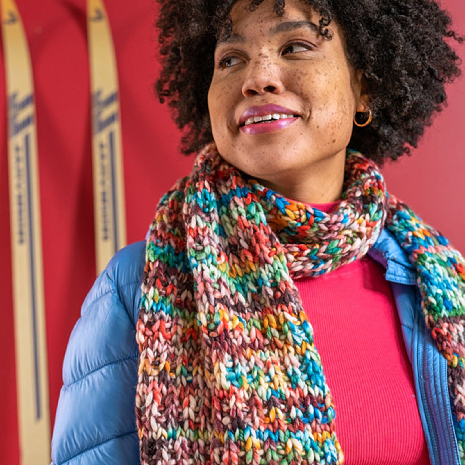 Berroco Couloir Scarf Knitting Pattern