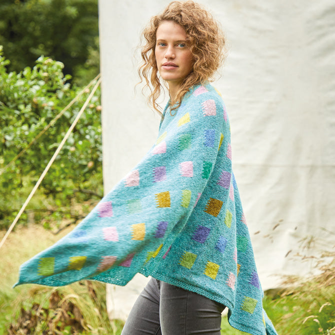 Rowan Paint Daubs Blanket Knitting Pattern