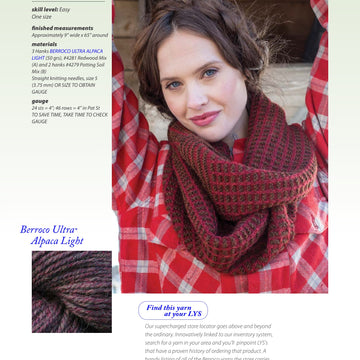 Berroco Cornwallis Cowl Knitting Pattern
