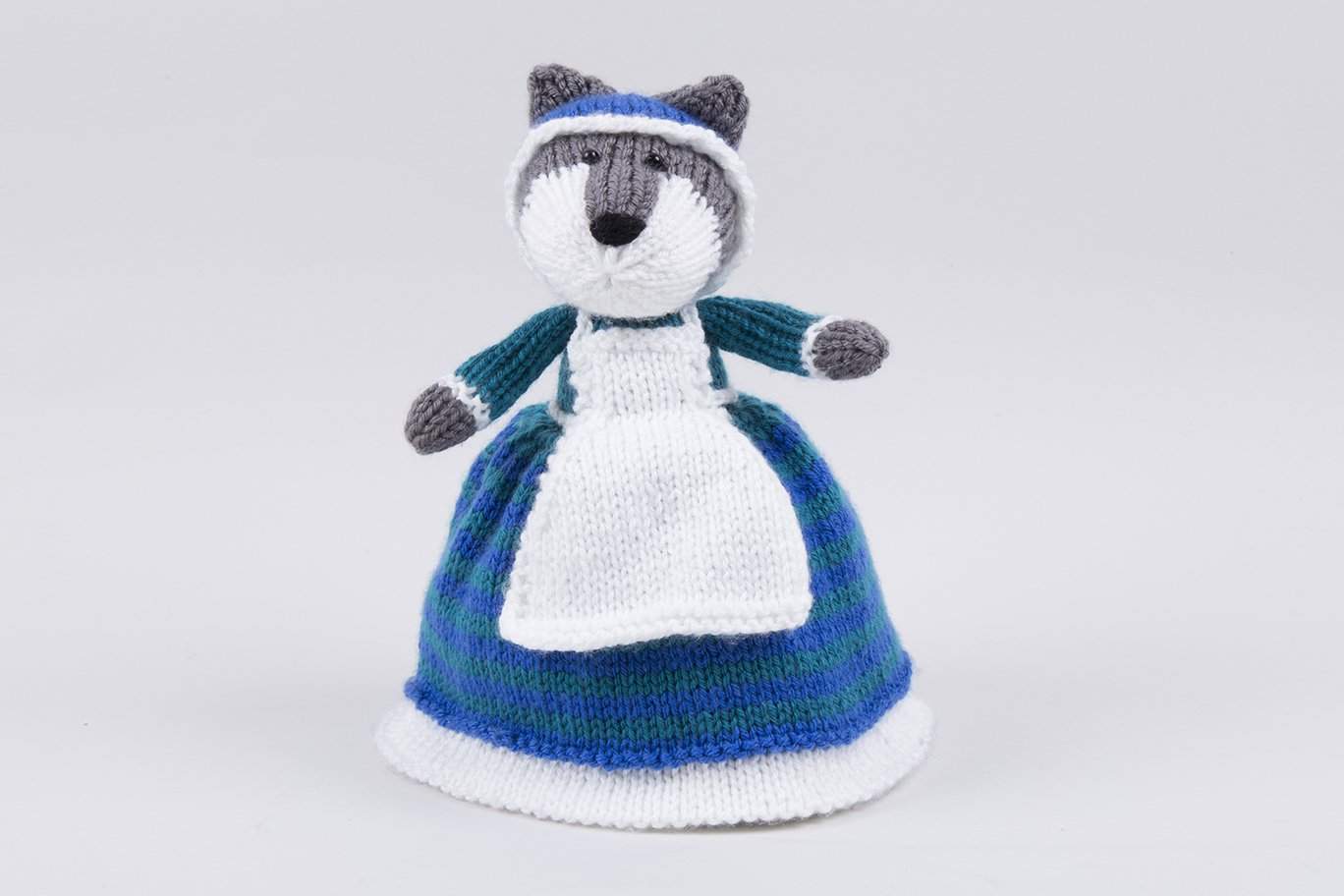 Deramores Topsty Turvy Red Riding Hood Toy Knitting Pattern